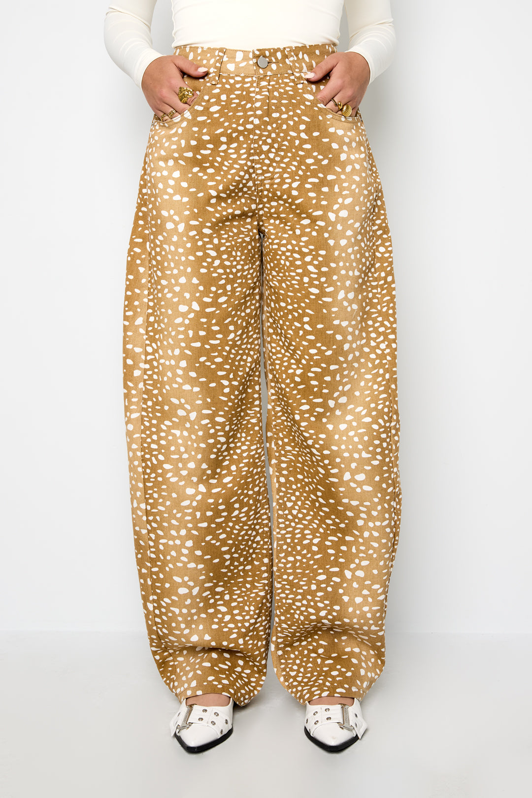 Jeans met Hertenprint | Dames