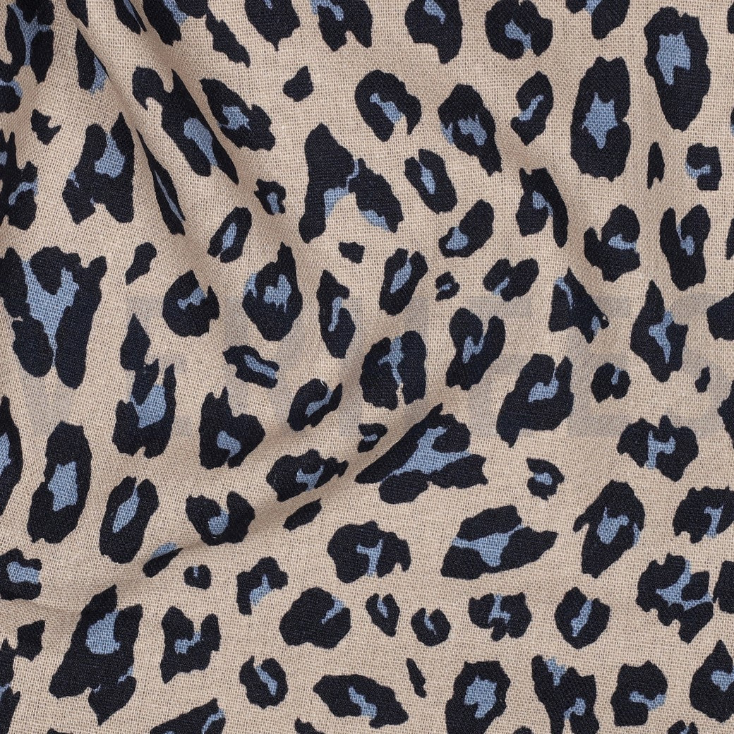 Midi-Rock Julia – Panther-Print mit Beinschlitz | Damen