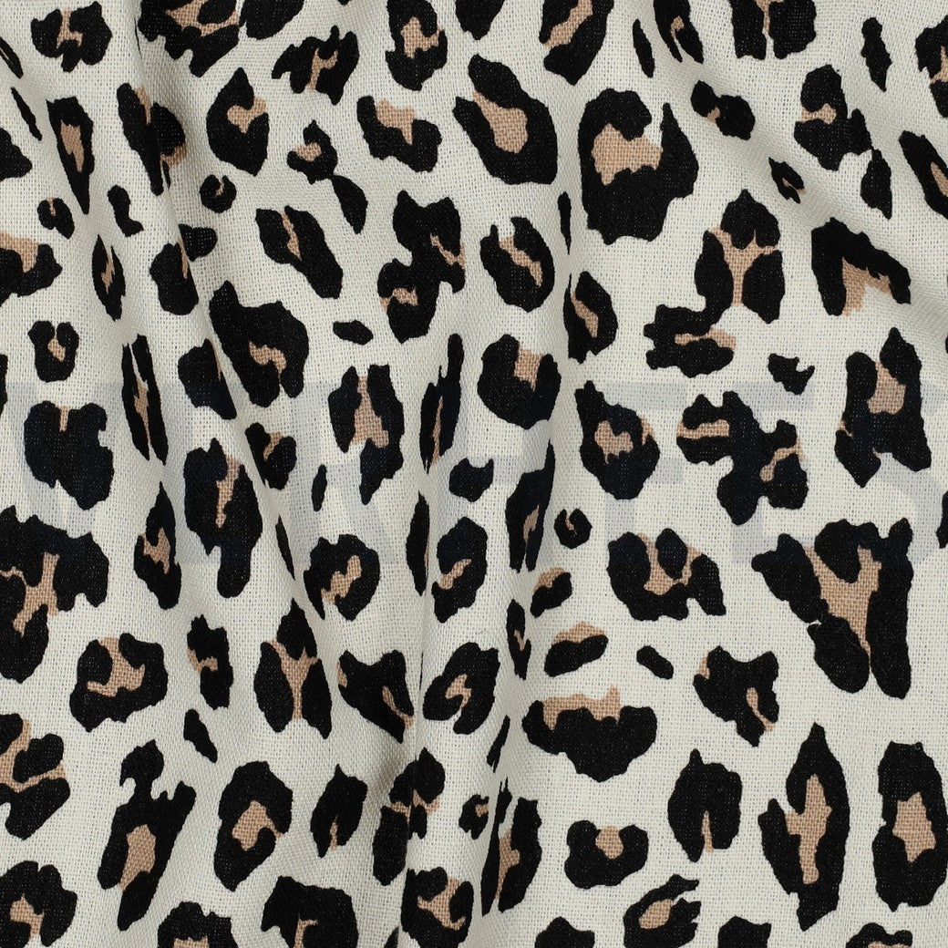 Midi-Rock Julia – Panther-Print mit Beinschlitz | Damen