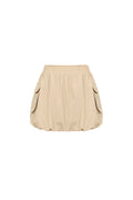 Ballonrock mit Cargotaschen | Khaki | Skort Damen S-L