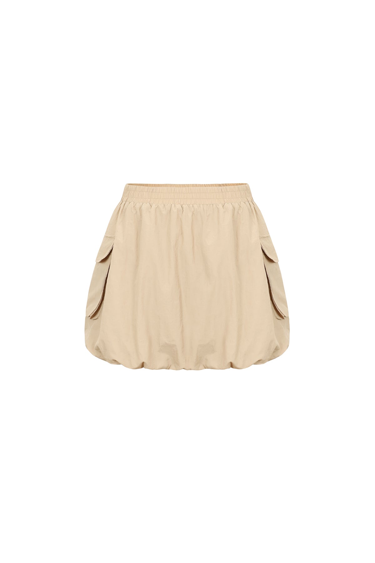 Ballonrok met Cargozakken | Khaki | Skort Dames S-L