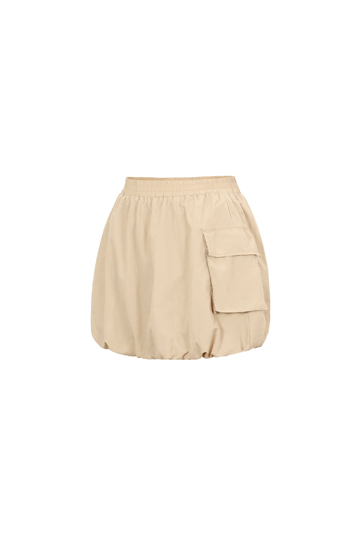 Ballonrok met Cargozakken | Khaki | Skort Dames S-L