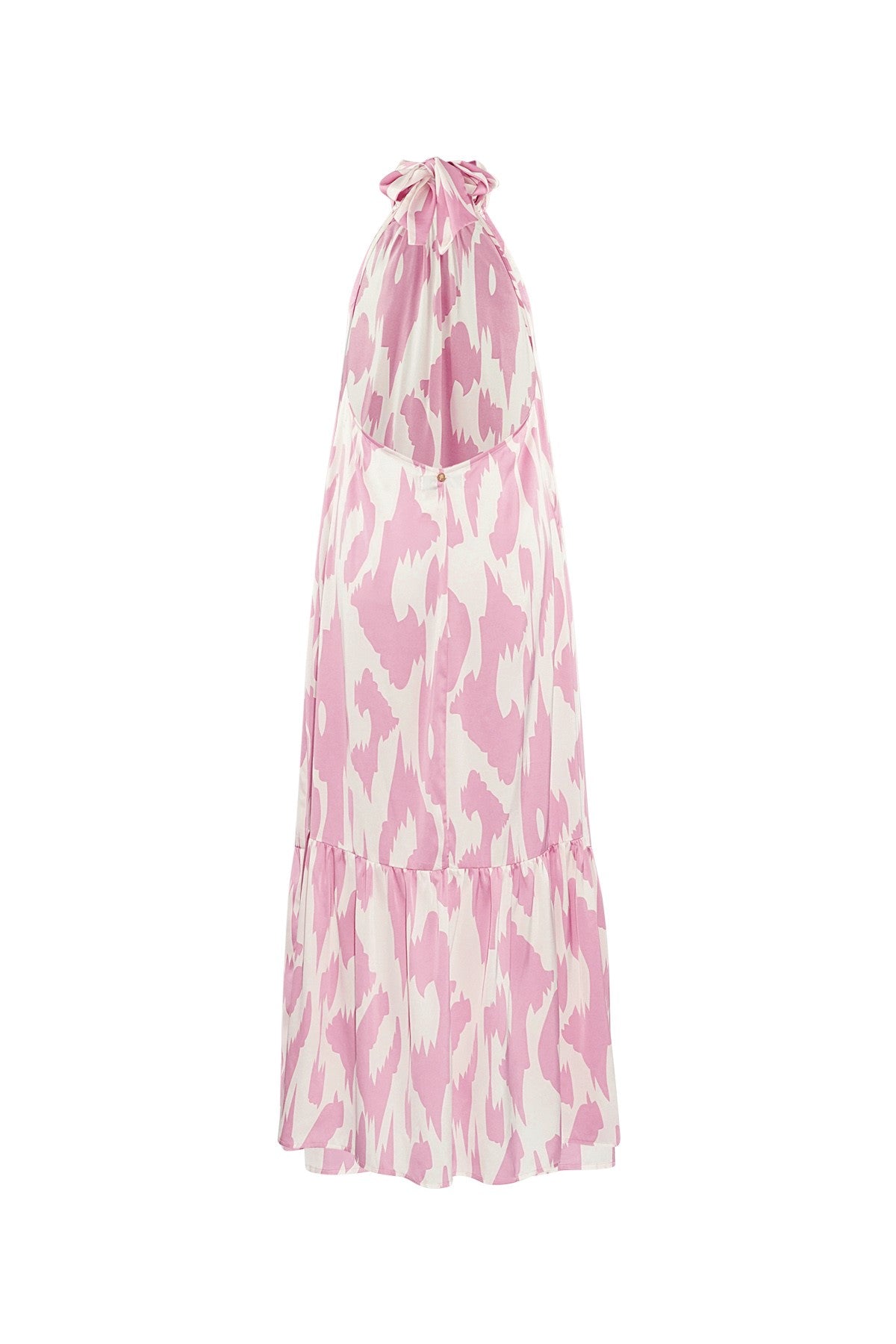 Neckholderkleid mit Print