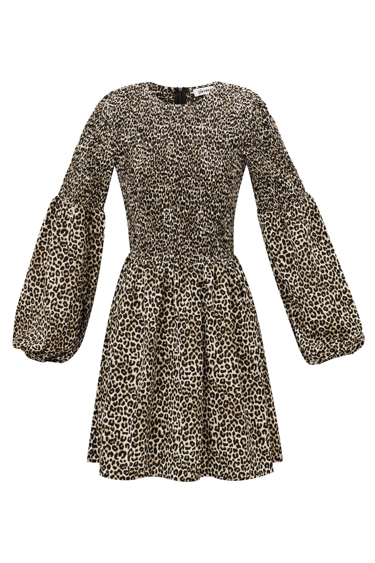 Leopard mini jurk