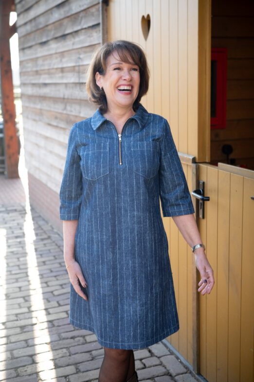 Denim jurk Noëlle