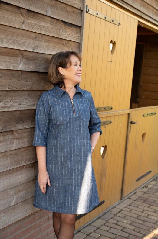 Denim jurk Noëlle