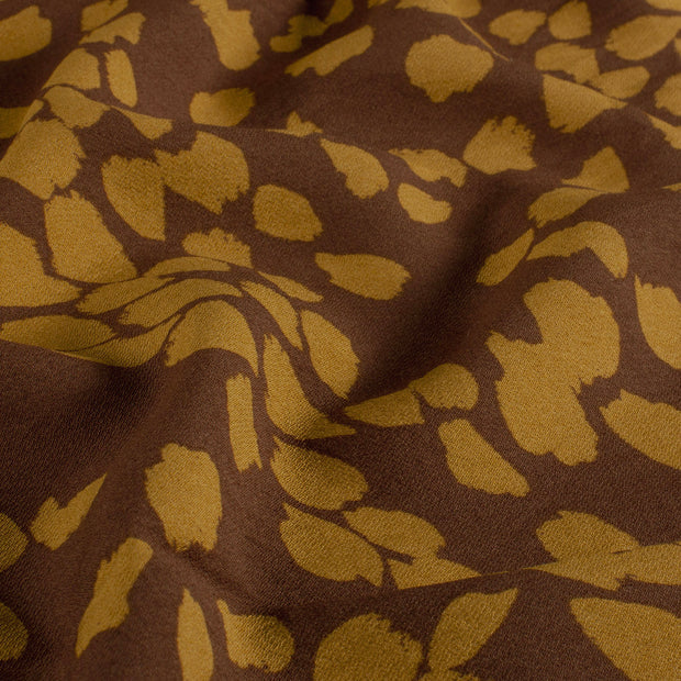 Viscose Bloemen Midi-jurk Dames | Strikceintuur & Knoopsluiting