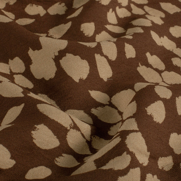 Viscose Bloemen Midi-jurk Dames | Strikceintuur & Knoopsluiting