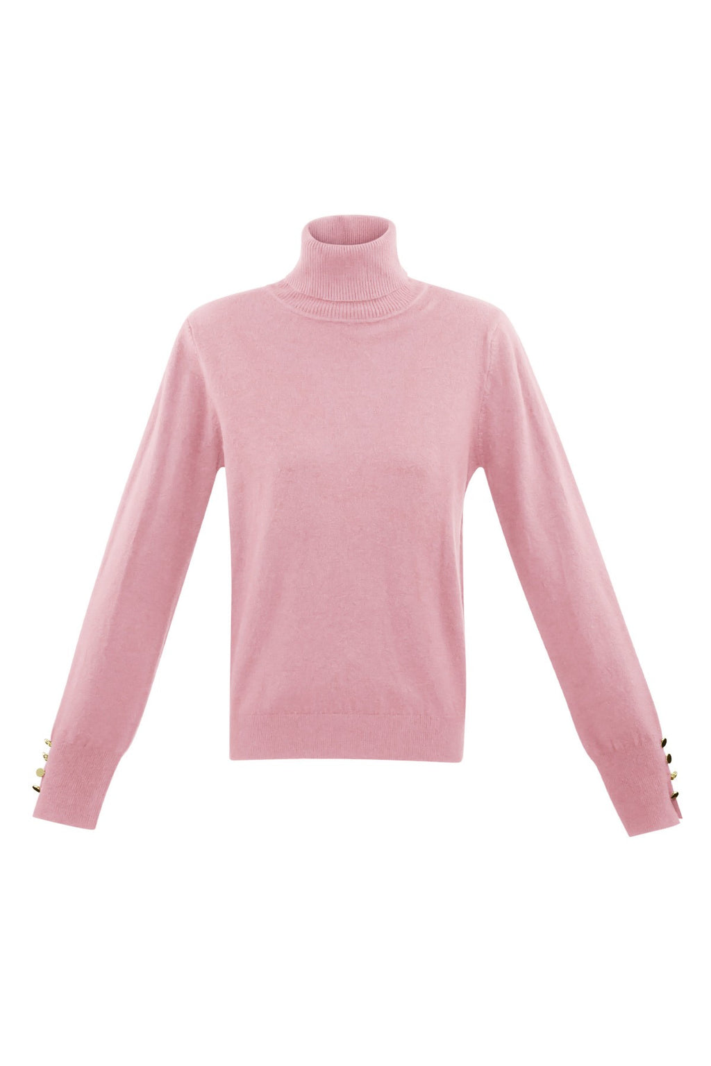 Rollkragen Top Damen | Slim Fit Langarm | Viskose