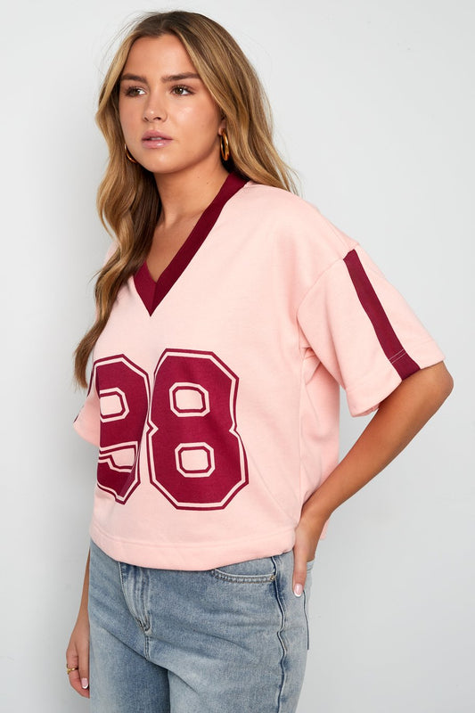 Bijgesneden voetbalshirt