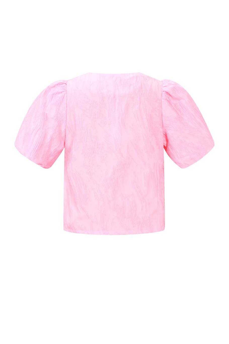 Statement top met pofmouwen