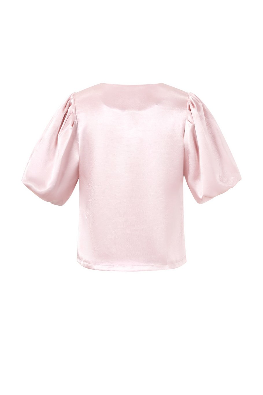Statement top met pofmouwen