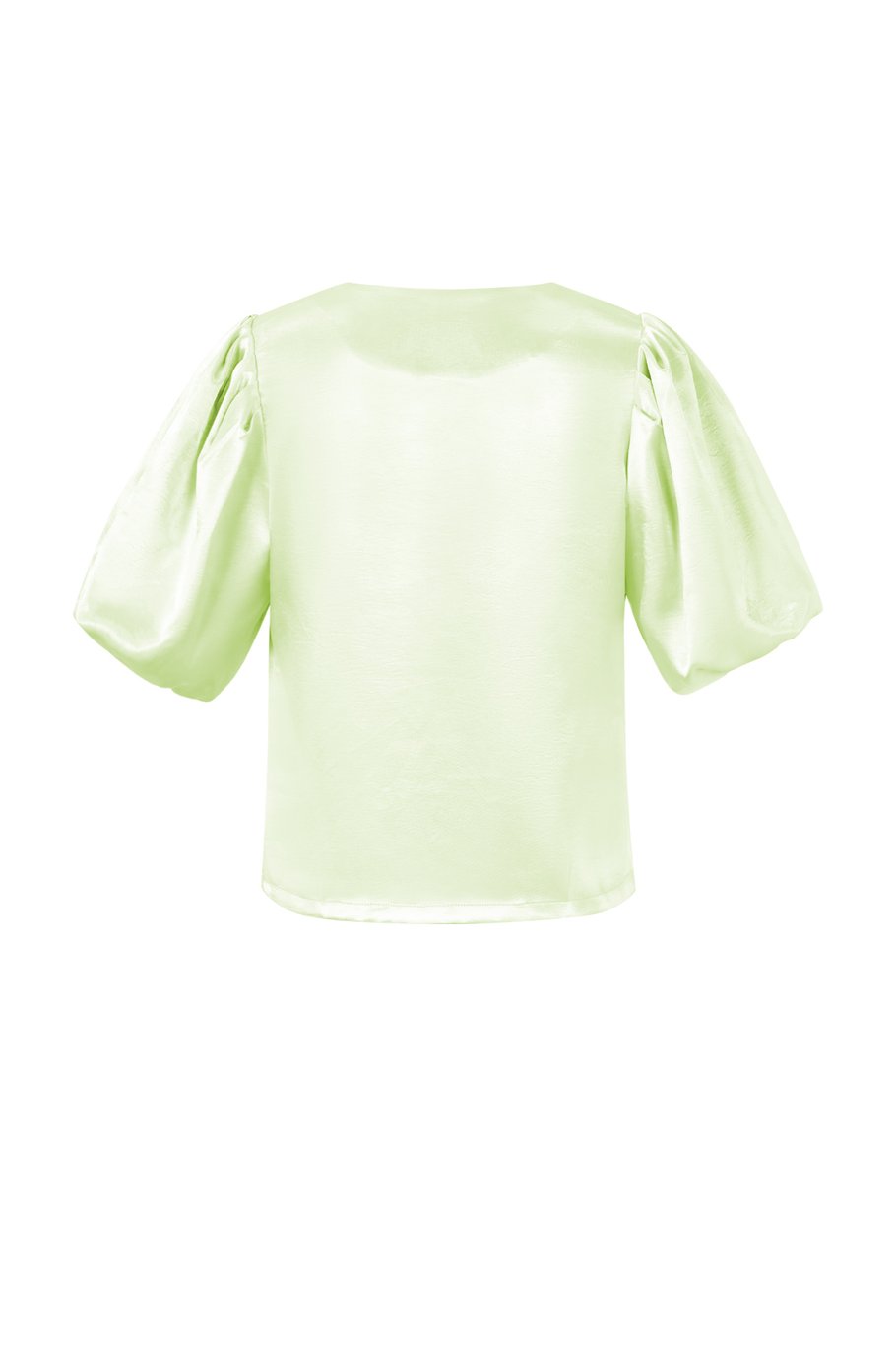 Statement top met pofmouwen