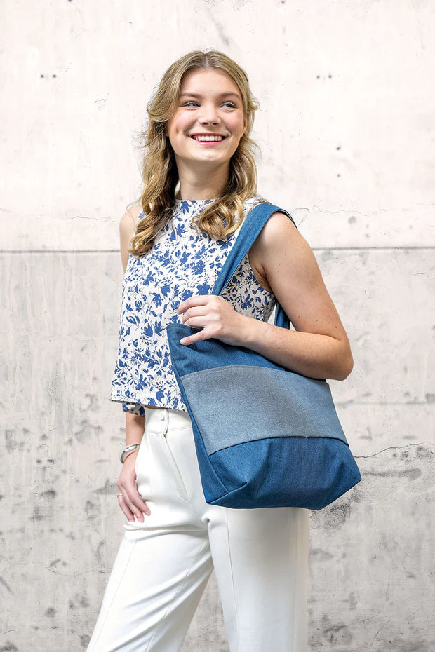 Ärmelloses Blumentop Damen Bambus | Größen 34-52 | Colors Store