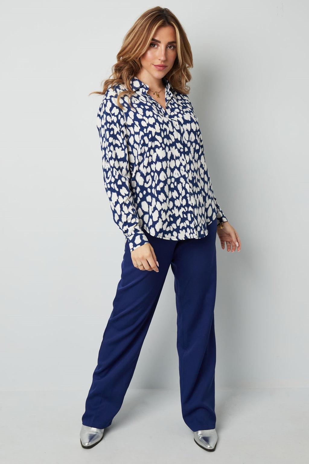 Bluse Leopardenmuster