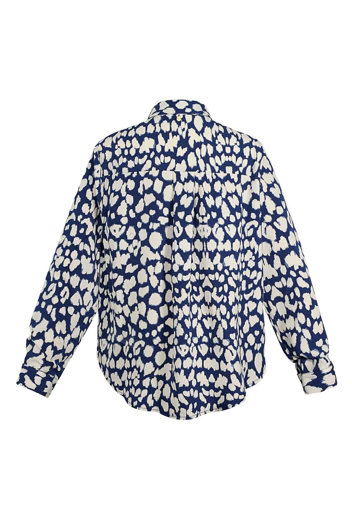 Bluse Leopardenmuster