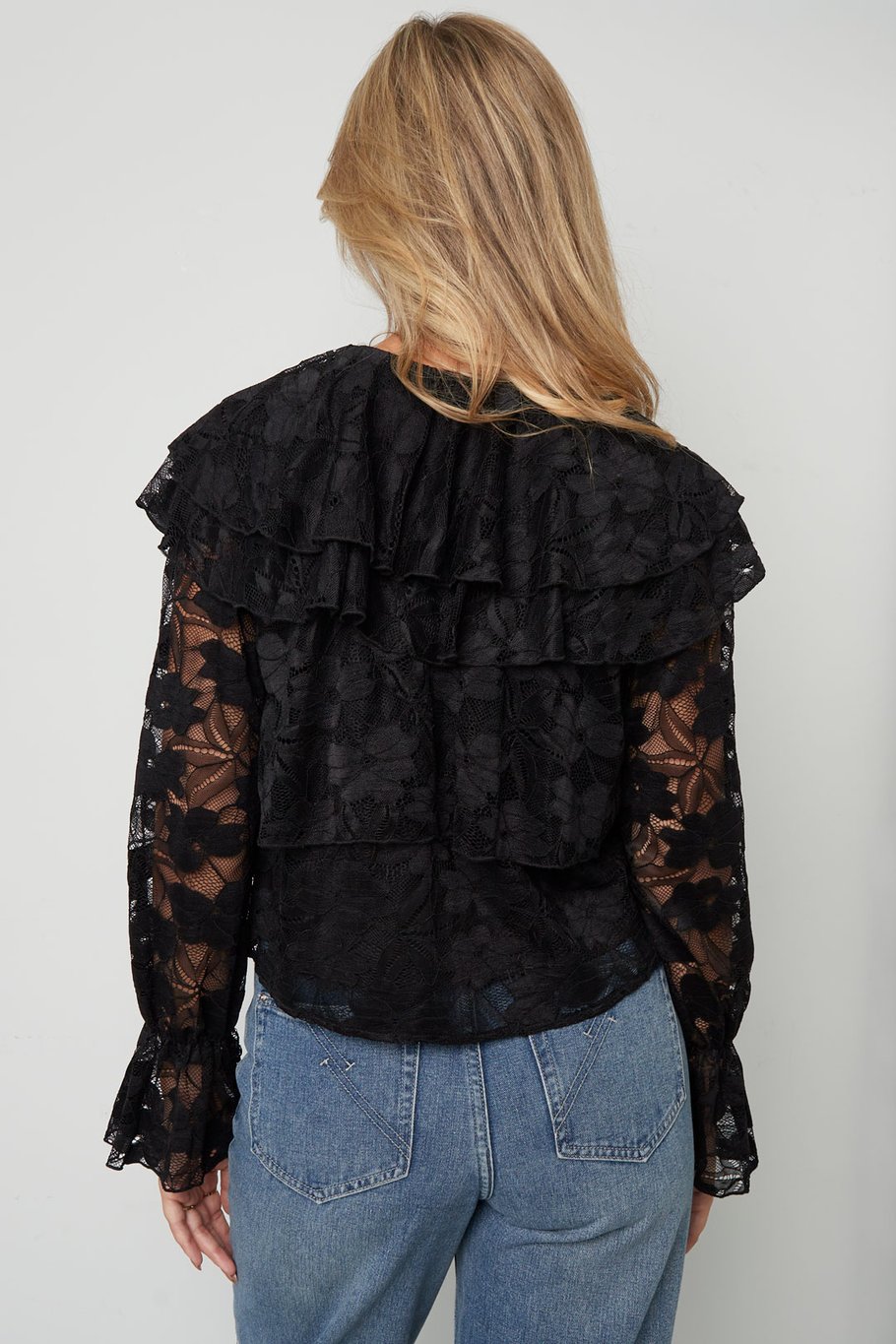 Gelaagde blouse met kant