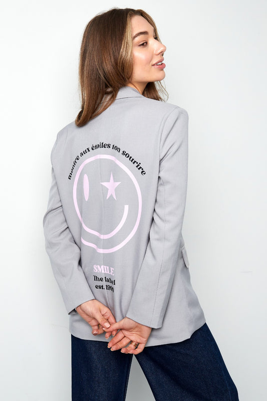 Blazer show your colorful smile