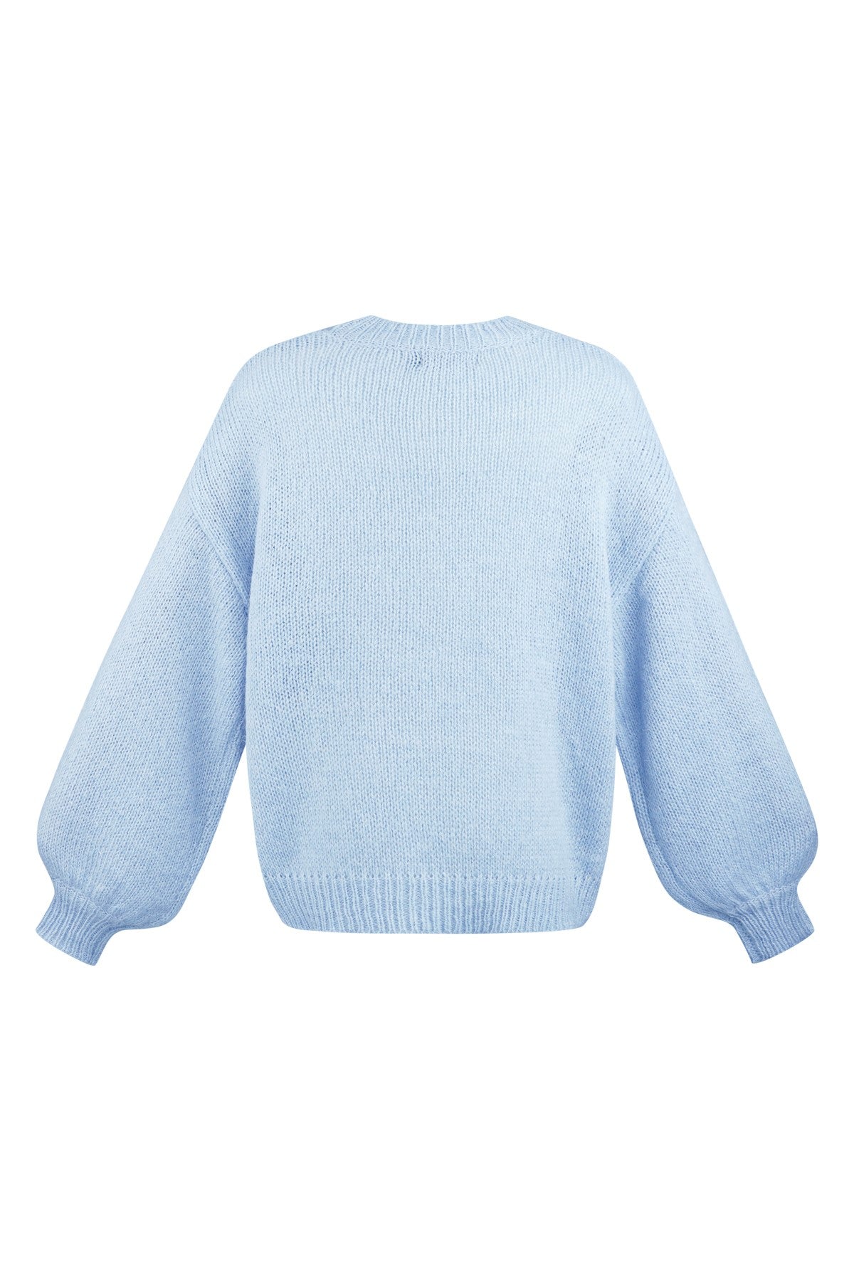Mon Cheri Oversized Sweater – Cherry Print | Knitted Nylon | Red, Yellow & Blue | S/M & L/XL