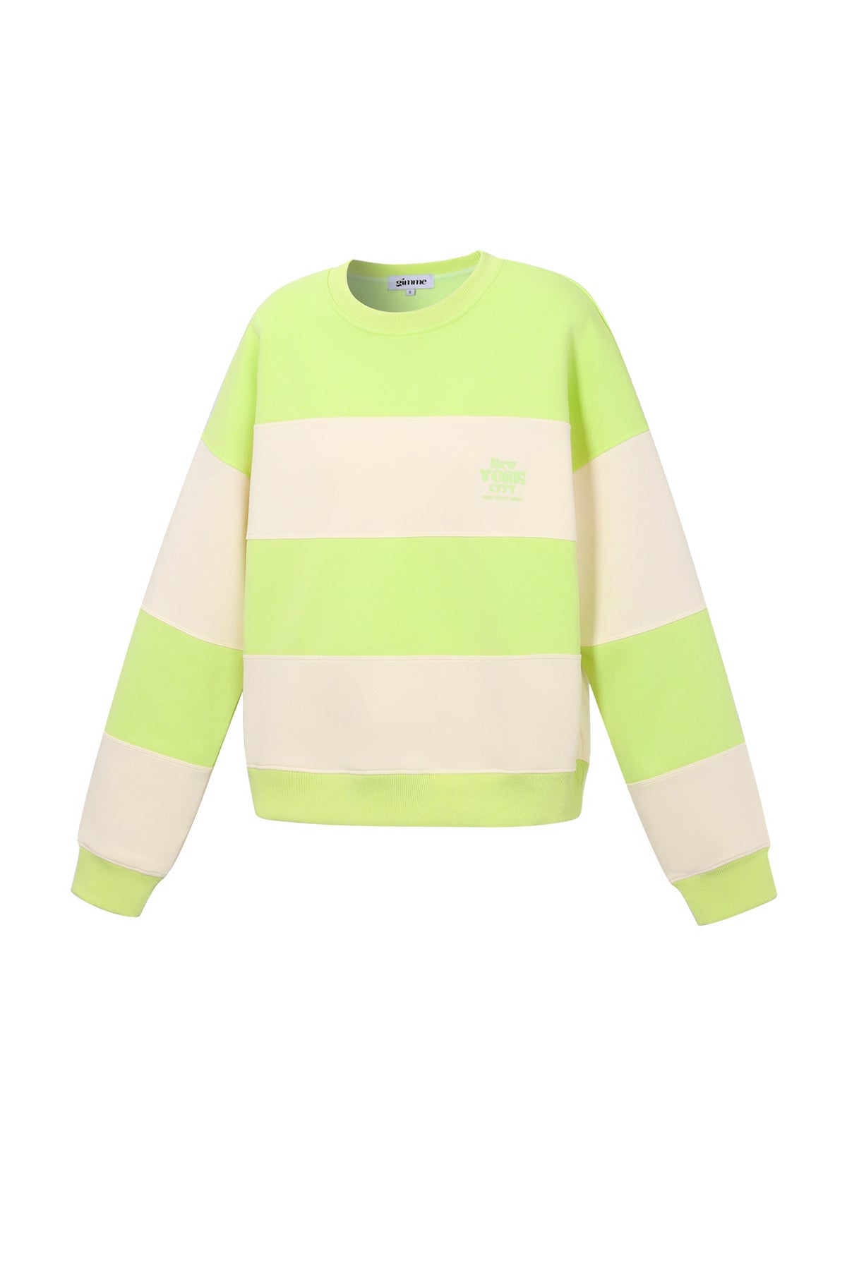 Gestreifter Strickpullover Damen | Langarm | Lässige Baumwolle