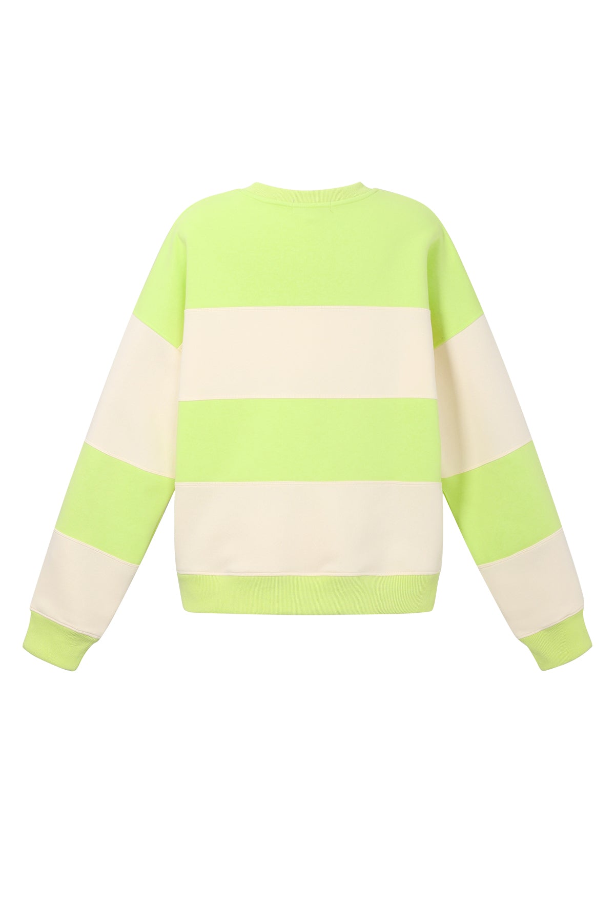 Gestreifter Strickpullover Damen | Langarm | Lässige Baumwolle