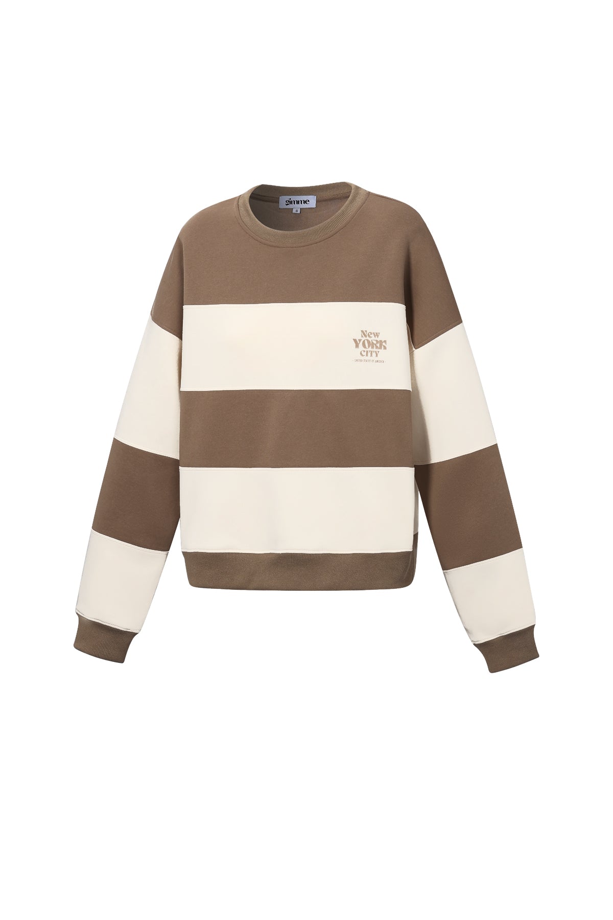 Gestreepte Gebreide Trui Dames | Lange Mouwen | Casual Katoen