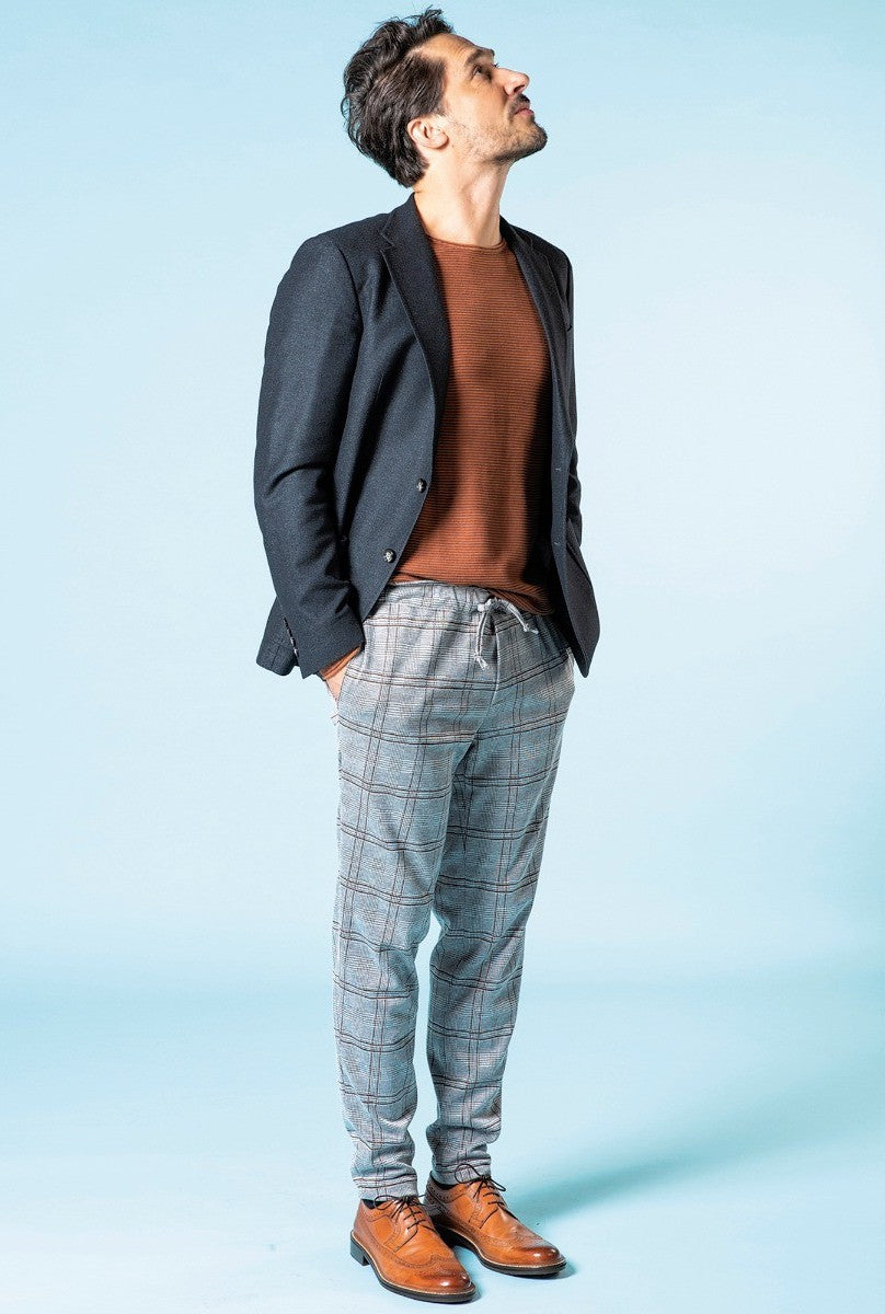 Heren broek ruit Nick