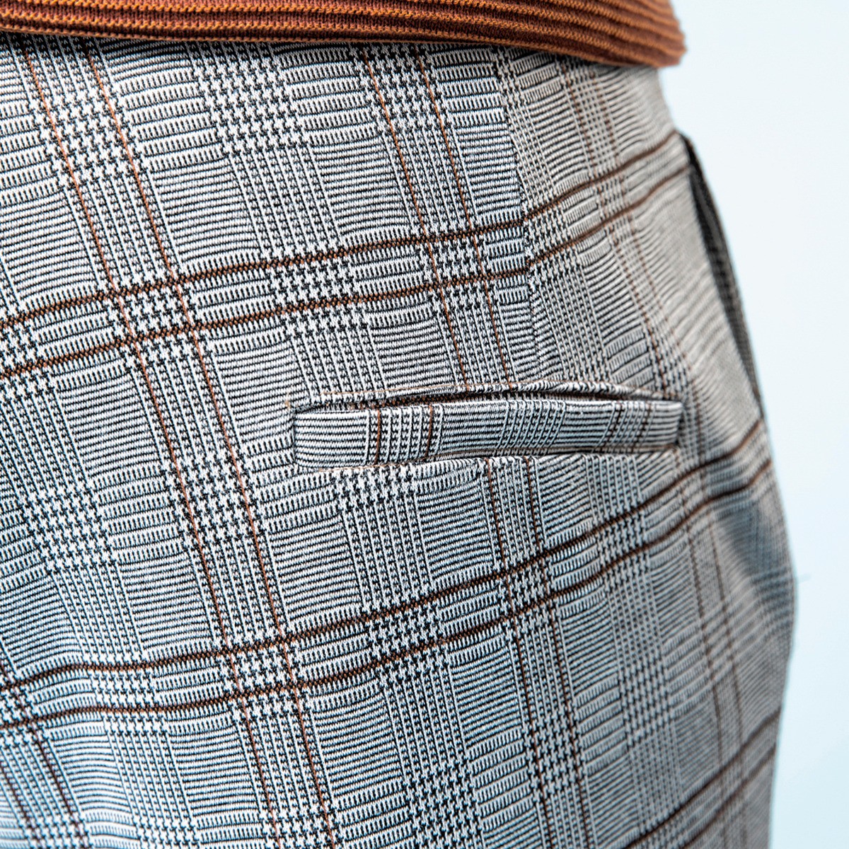 Heren broek ruit Nick