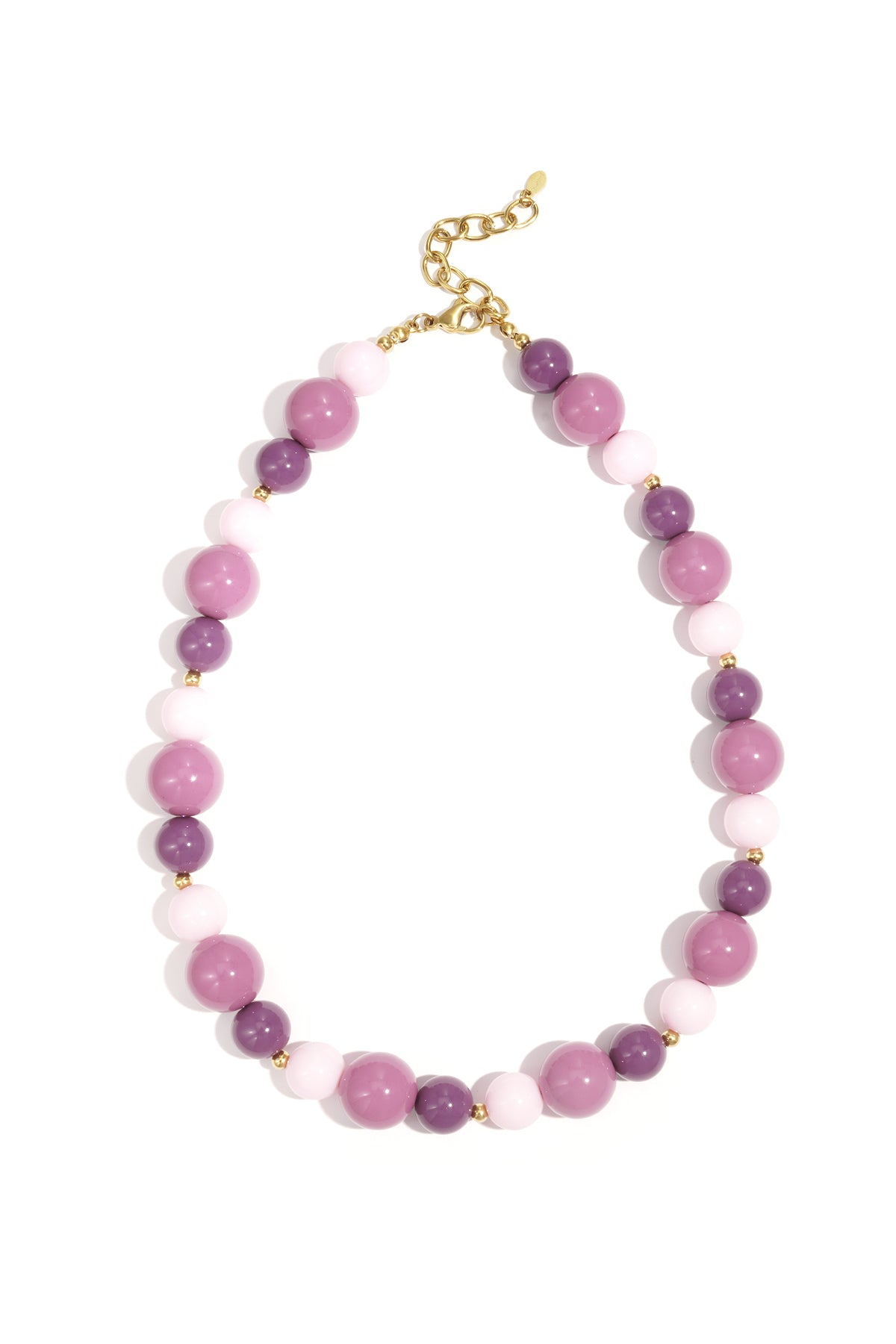 Ketting met kralen verschillende groottes
