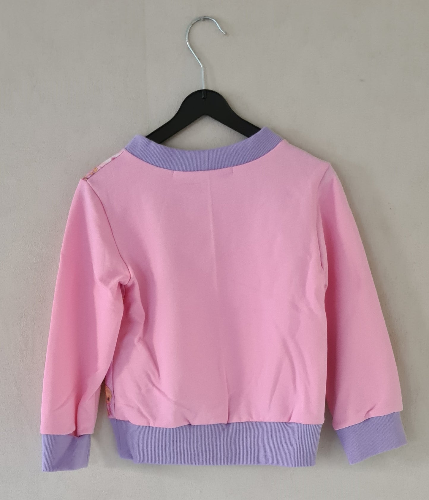 Girls' Unicorn Print Sweatshirt – Pink | Soft Jersey | Sizes 92-140