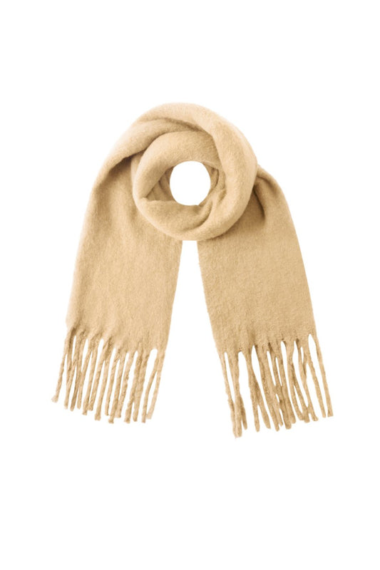 Kleurrijke winter sjaal