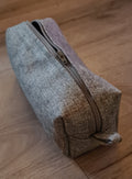 Pencil Case with Zipper | Back to School | Fuchsia, Grey & Ochre