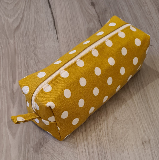 Pennenetui met Rits | Back to School | Fuchsia, Grijs & Oker