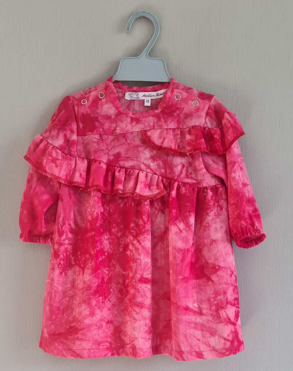Kleid mit Batikmuster