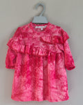 Kleid mit Batikmuster