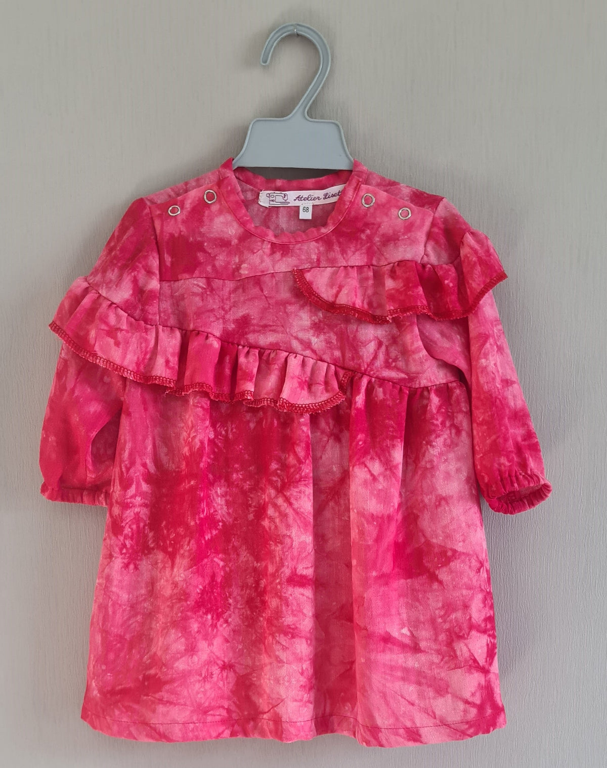 Kleid mit Batikmuster