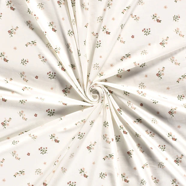 Baby girls cotton jersey floral top