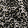 Girls' Sherpa Fleece Leopard Print Jacket – Beige & Taupe | Sizes 80-176