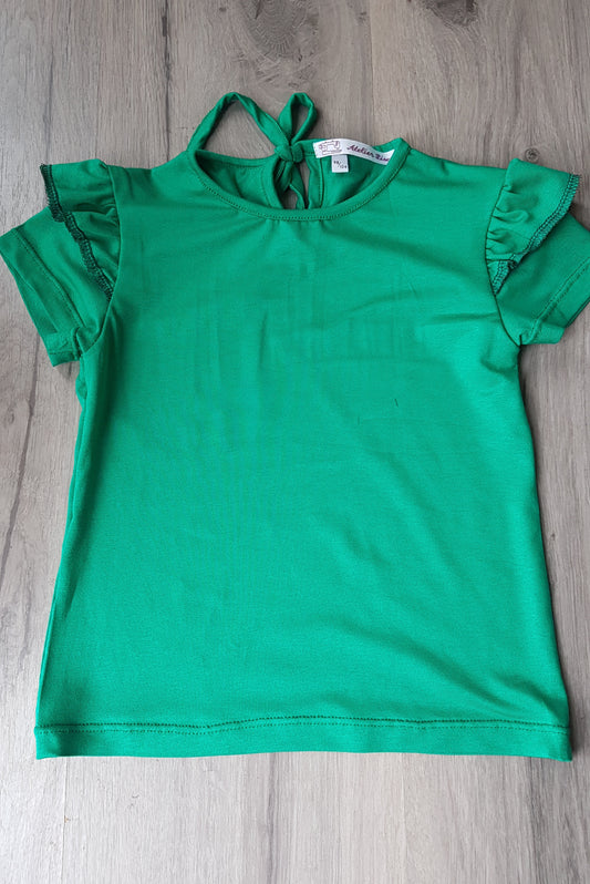 Mädchen-T-Shirt Rüschen