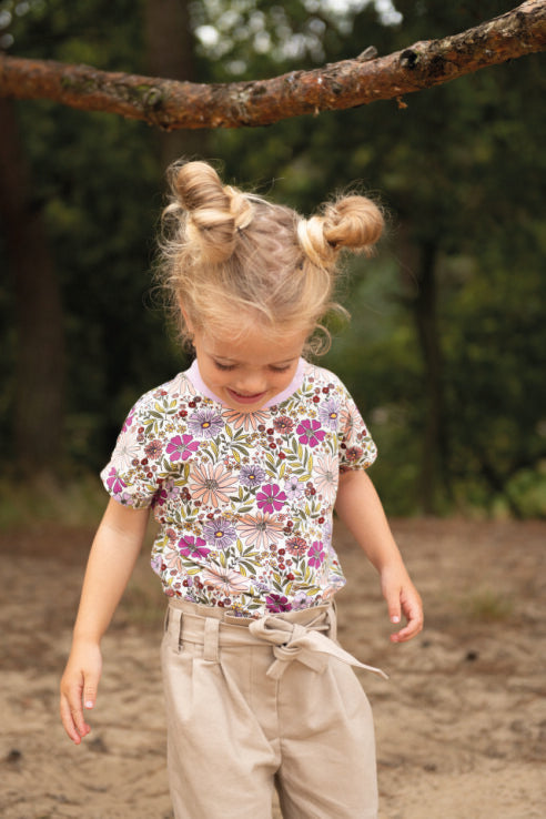 Meisjes Bloemen T-shirt Belle