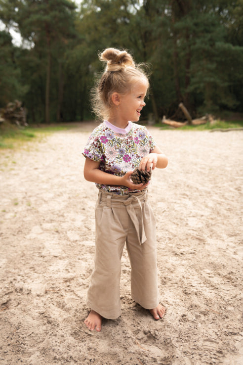 Meisjes Bloemen T-shirt Belle