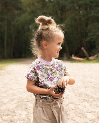 Meisjes Bloemen T-shirt Belle