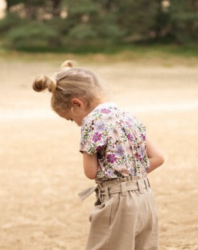 Meisjes Bloemen T-shirt Belle
