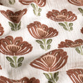 Meisjes Mousseline Top met Bloemenprint | Pofmouwen | Off-Shoulder | Lente/Zomer