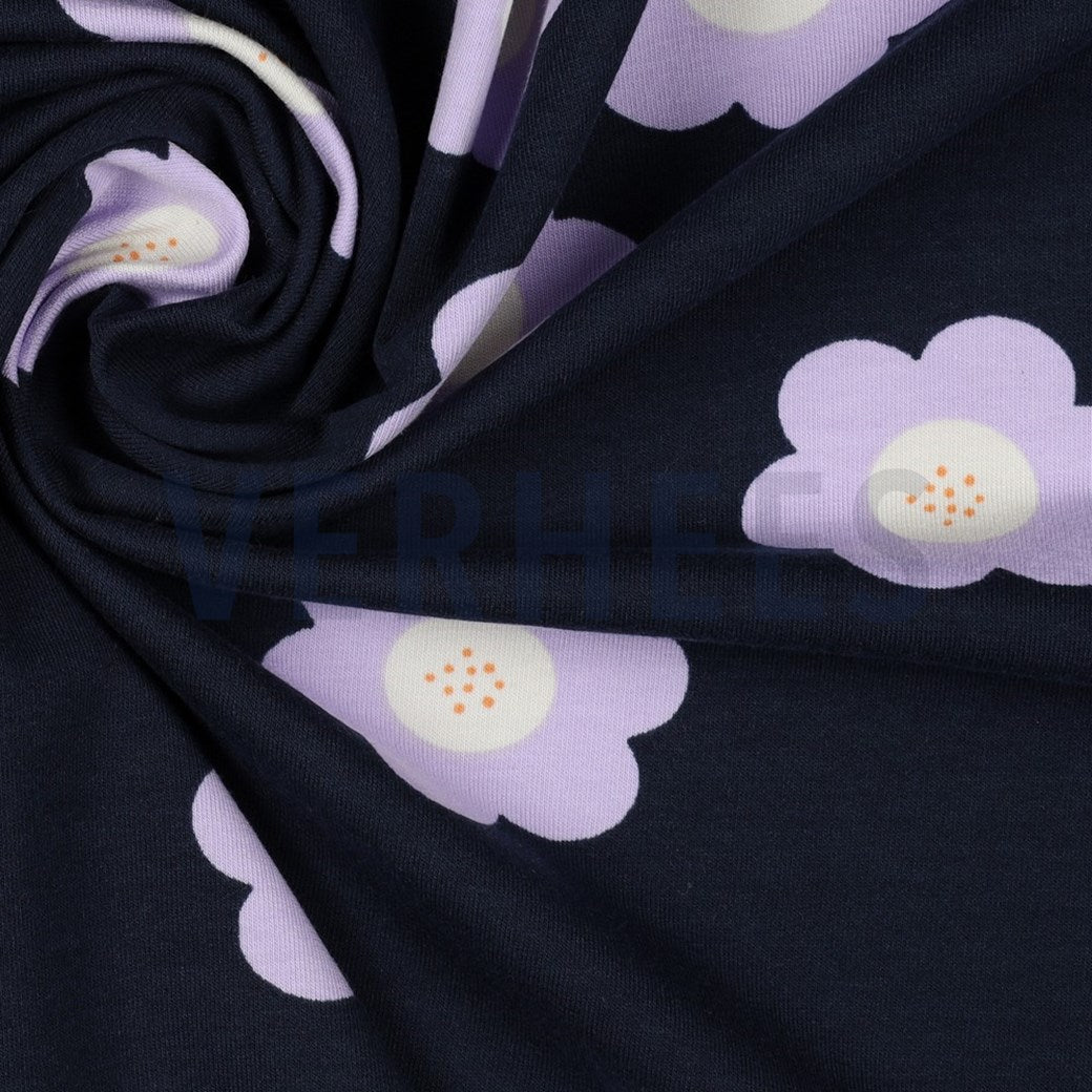 Mädchen Blumen-Shirt French Terry | Sommertop Mädchen 92-164