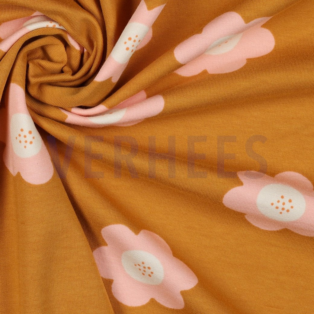 Mädchen Blumen-Shirt French Terry | Sommertop Mädchen 92-164