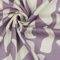 Girls' Puff-Sleeved Blouse with Abstract Print | Poplin Cotton | Sizes 92-164