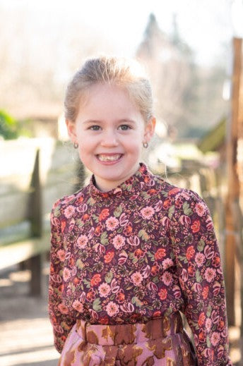 Bloemen Meisjes Top Celine