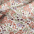 Mädchenbluse mit Blumenmuster | Lange Ärmel & geraffter Halsausschnitt | 100% Baumwolle