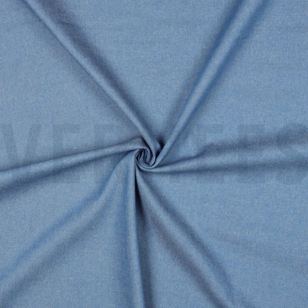 Gebleekte Denim Meisjesbroek Wijde Pijpen – Elastische Taille | Lichtblauw | Maat 92-164 | Colors Store